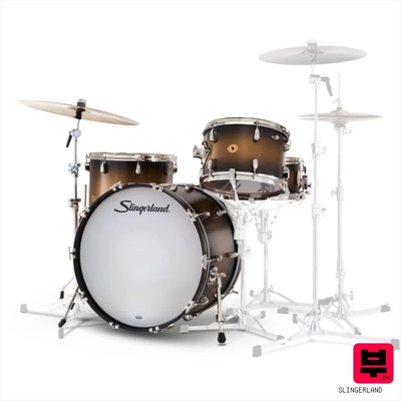 Slingerland 22" Radio King 4pc w/Snare BG - Premium Drum Kits