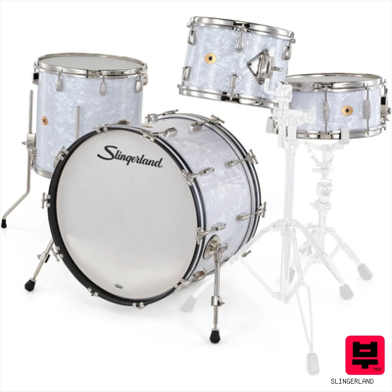 Slingerland 22" Radio King 4pc w/Snare WMP - Premium Drum Kits