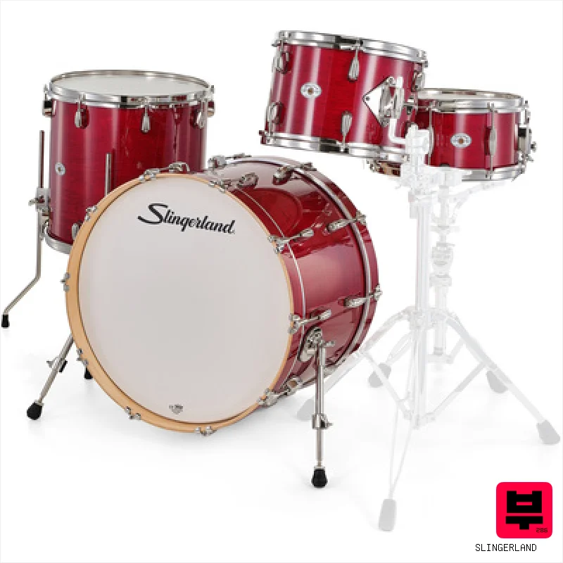 Slingerland 22" Studio King 4pc w/SN RCR - Drum Shell Sets