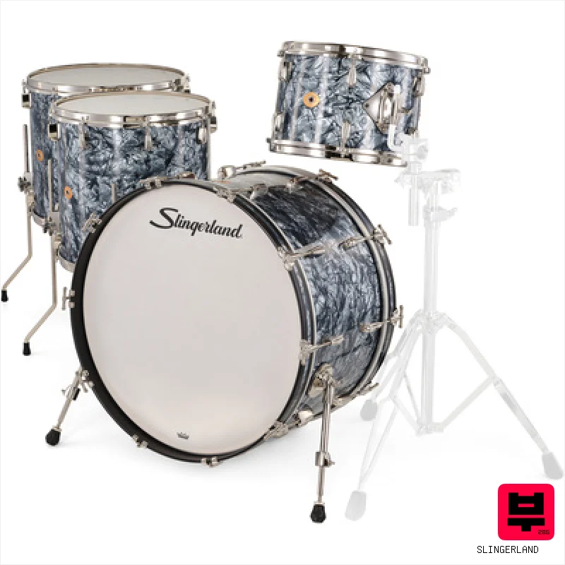 Slingerland 24" Radio King 4pc Kit BDP - Premium Drum Kits