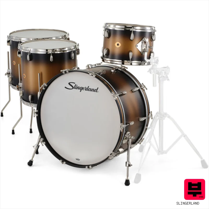 Slingerland 24" Radio King 4pc Kit BG - Premium Drum Kits