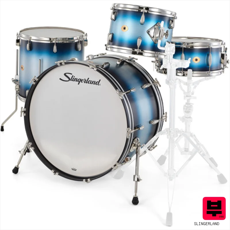 Slingerland 24" Radio King 4pc w/Snare BS - Premium Drum Kits