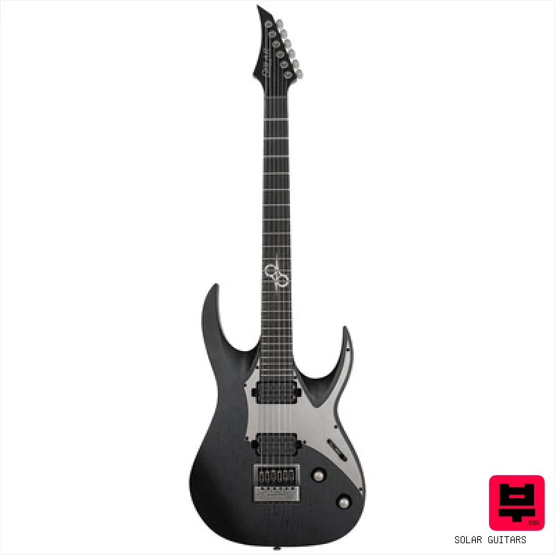 Solar Guitars A1.6DBOP Black Open Pore - Professional Music Instrument Photo