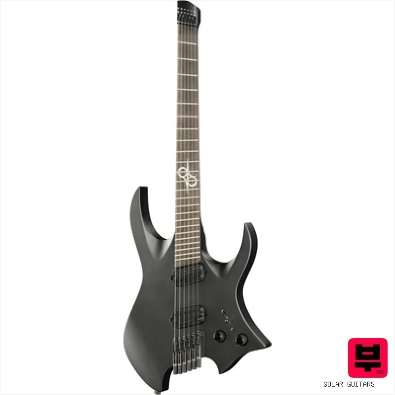 Solar Guitars H2.6 Carbon Black - Professional Music Instrument Photo