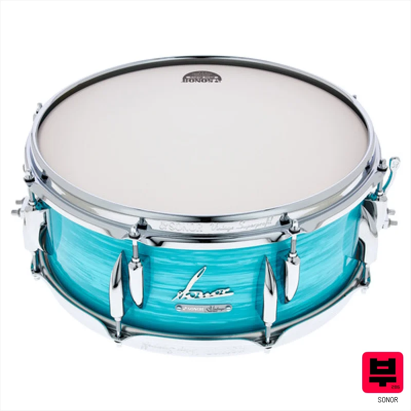 Sonor 14"x5,75" Vintage Snare Blue - Professional Music Instrument Photo