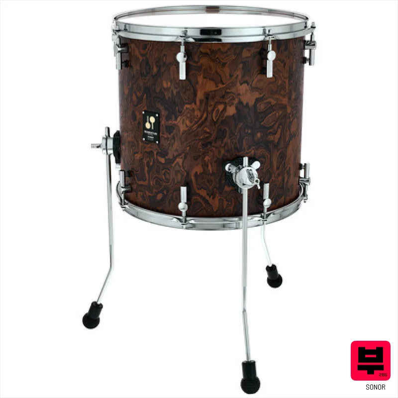 Sonor 16"x15.25" MOM. FT Maple CBU - 16" Floor Toms