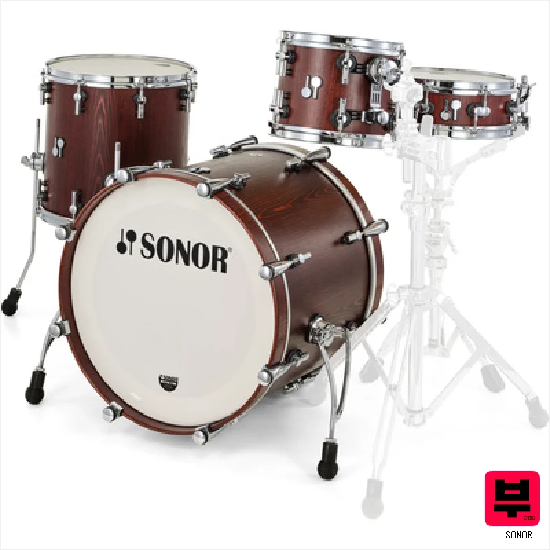 Sonor SQ2 Set Maple 1up1down Walnut - Premium Drum Kits
