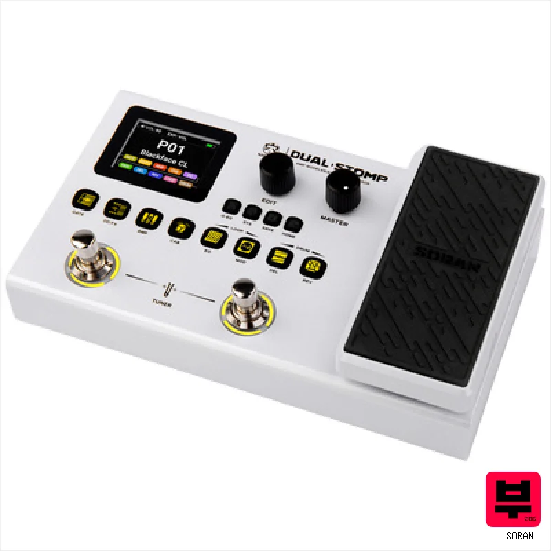 Soran Dual Stomp Pedal - Guitar Multi Effects