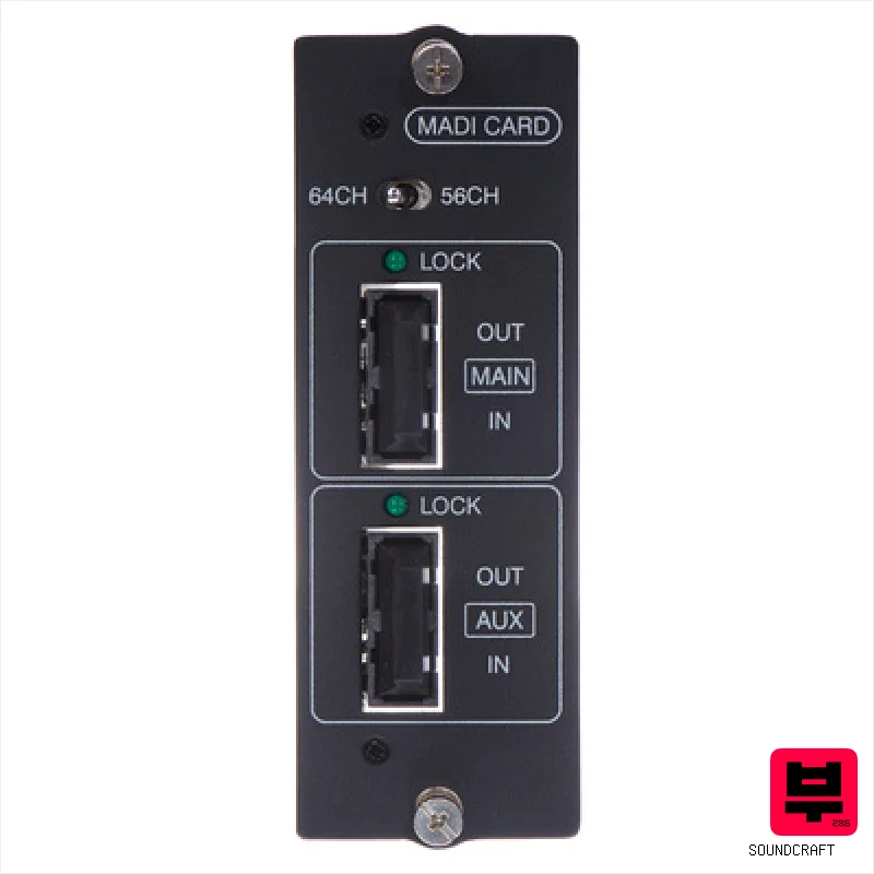 Soundcraft Si Optical Madi Card SC - Digital Mixer Expansion Cards