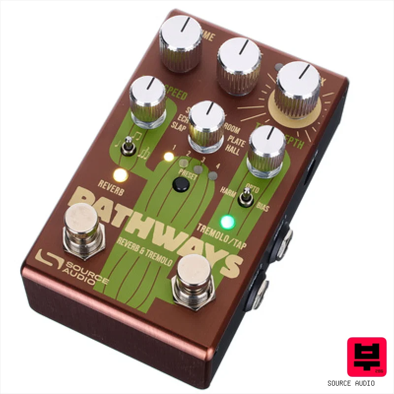 Source Audio Pathways Reverb & Tremolo - Reverb Pedals
