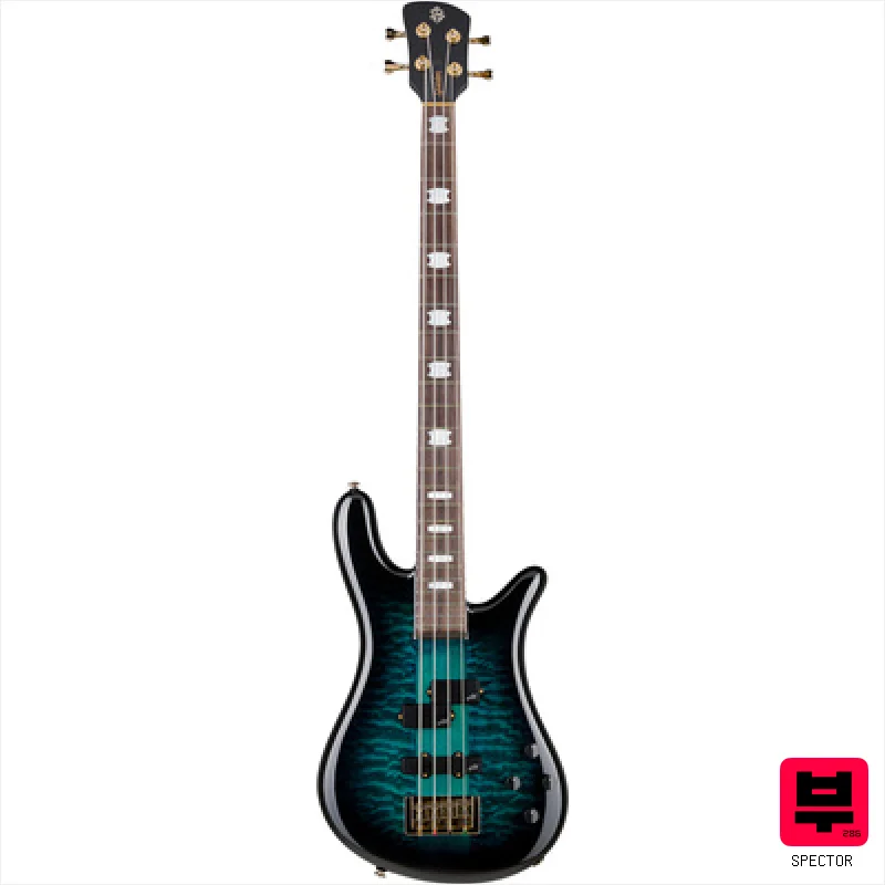 Spector Icon NS-2 NT Black and Blue - Miscellaneous 4-String Basses