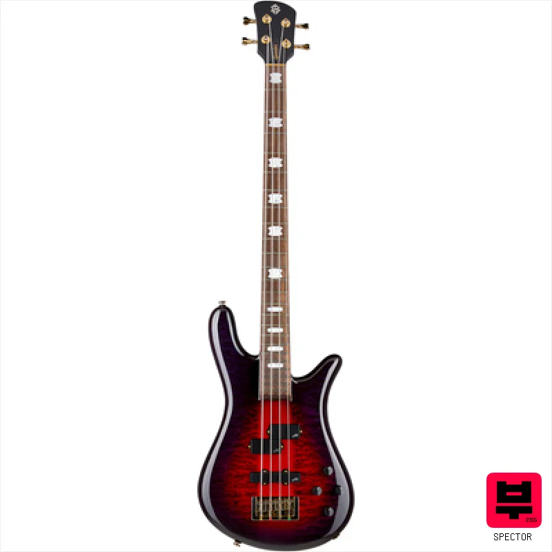 Spector Icon NS-2 NT Purple Cherry - Miscellaneous 4-String Basses