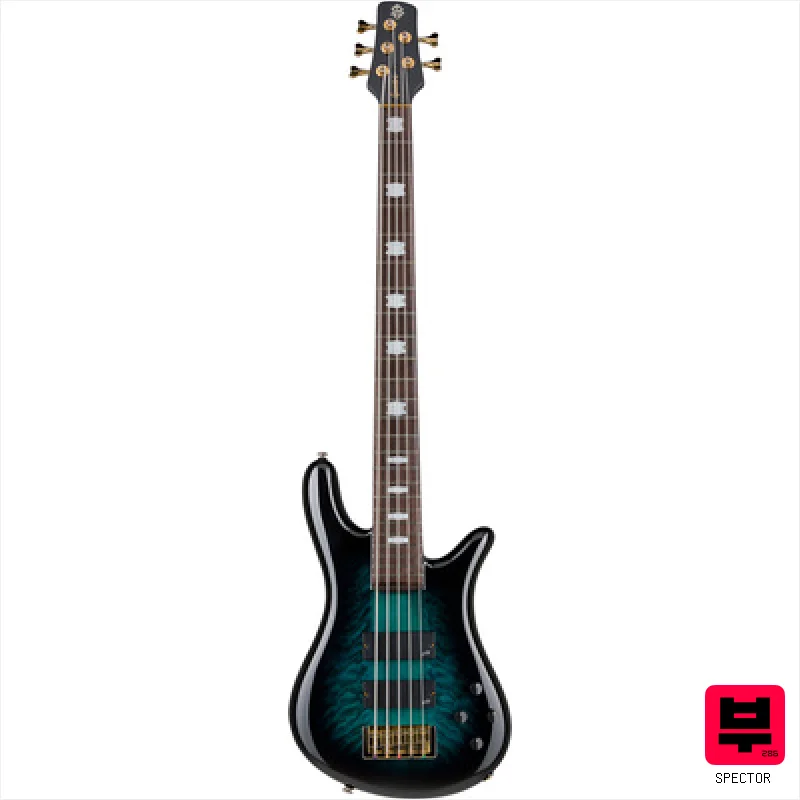 Spector Icon NS-5 NT Black and Blue - Miscellaneous 5-String Basses