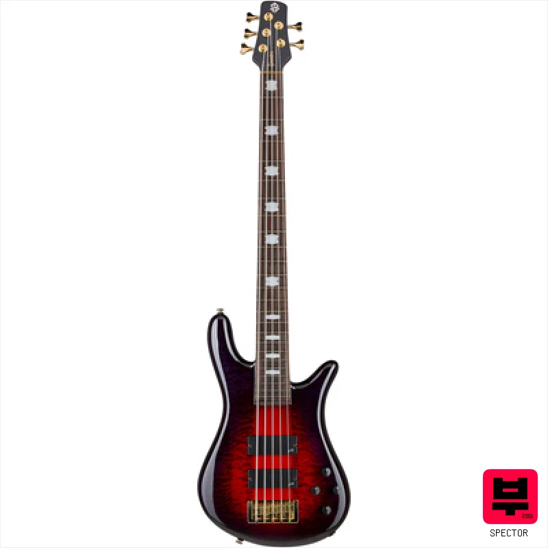 Spector Icon NS-5 NT Purple Cherry - Miscellaneous 5-String Basses