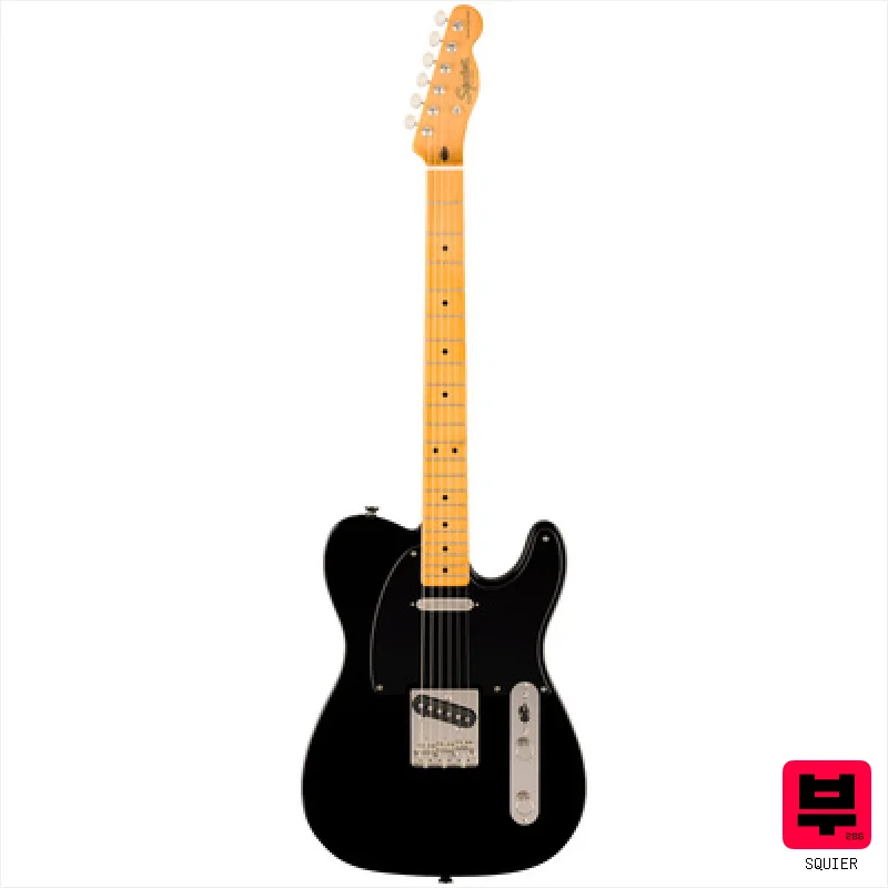 Squier CV 50s Tele MN BPG BLK - Professional Music Instrument Photo