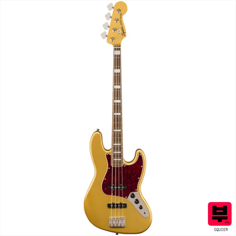 Squier CV 70s Jazz Bass LRL AZG - Professional Music Instrument Photo
