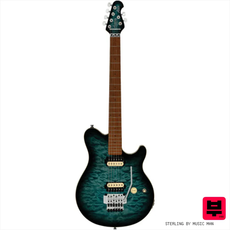 Sterling by Music Man Axis AX50QM YUB - Alternative Design Guitars
