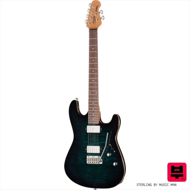 Sterling by Music Man Sabre Deep Blue Burst - ST Style Guitars