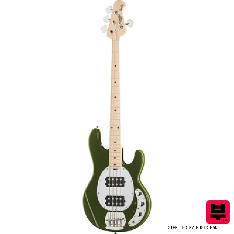Sterling by Music Man StingRay 4 HH MN Olive - Miscellaneous 4-String Basses