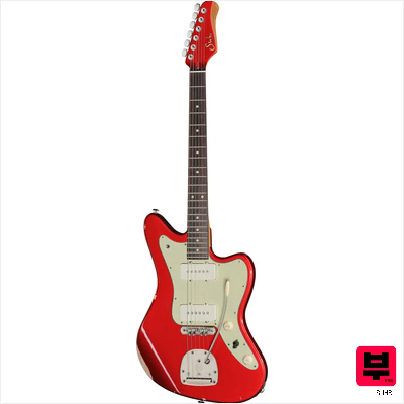 Suhr JM Antique Funk LE Candy Apple - Professional Music Instrument Photo