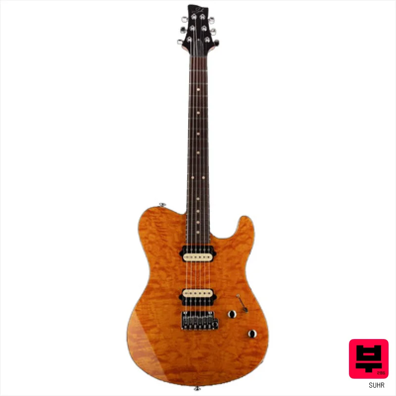 Suhr Oso Trans Amber - Professional Music Instrument Photo