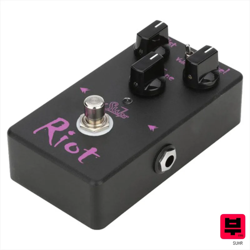 Suhr Riot Distortion Pedal Black - Distortion Pedals