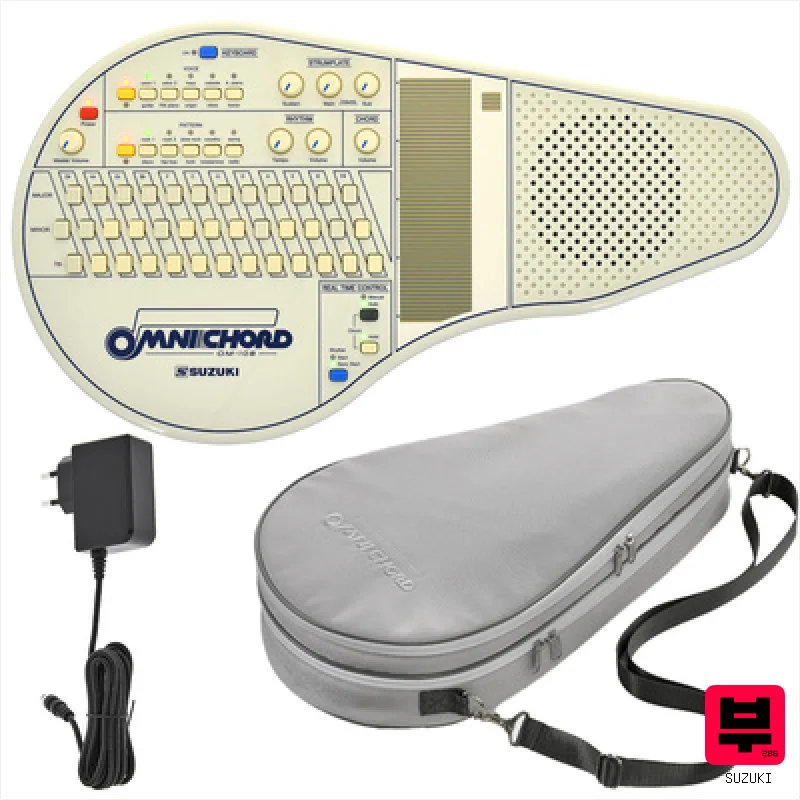 Suzuki Omnichord OM-108 Complete Set - Synthesizers