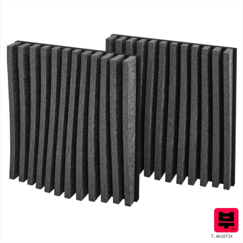 t.akustik PET Parametric Absorber 60 AZ - Broadband Acoustic Absorbers