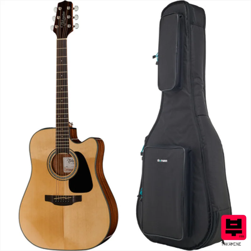 Takamine GD30CE-N Bundle w/GB - Dreadnought Acoustic Guitars