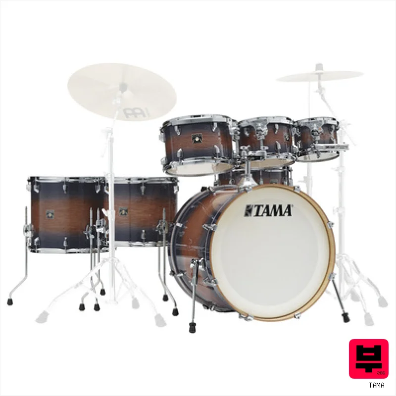 Tama Superst. Classic 7pcs -TIBT - Professional Music Instrument Photo