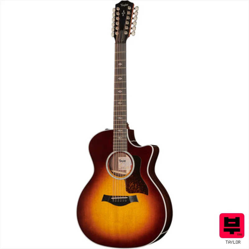 Taylor 454ce-R Tobacco Sunburst Top - 12-String Acoustic Guitars