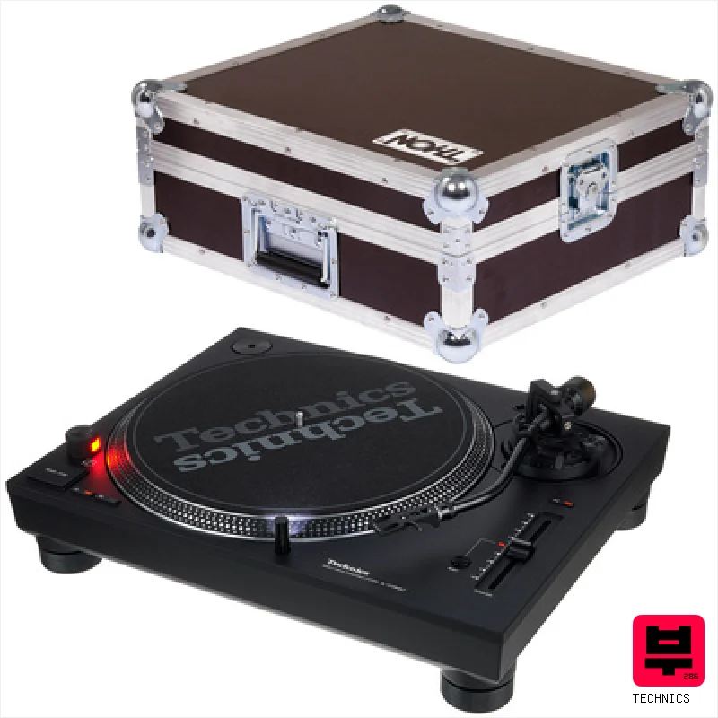 Technics SL-1210MK 7 Case Bundle - Turntables
