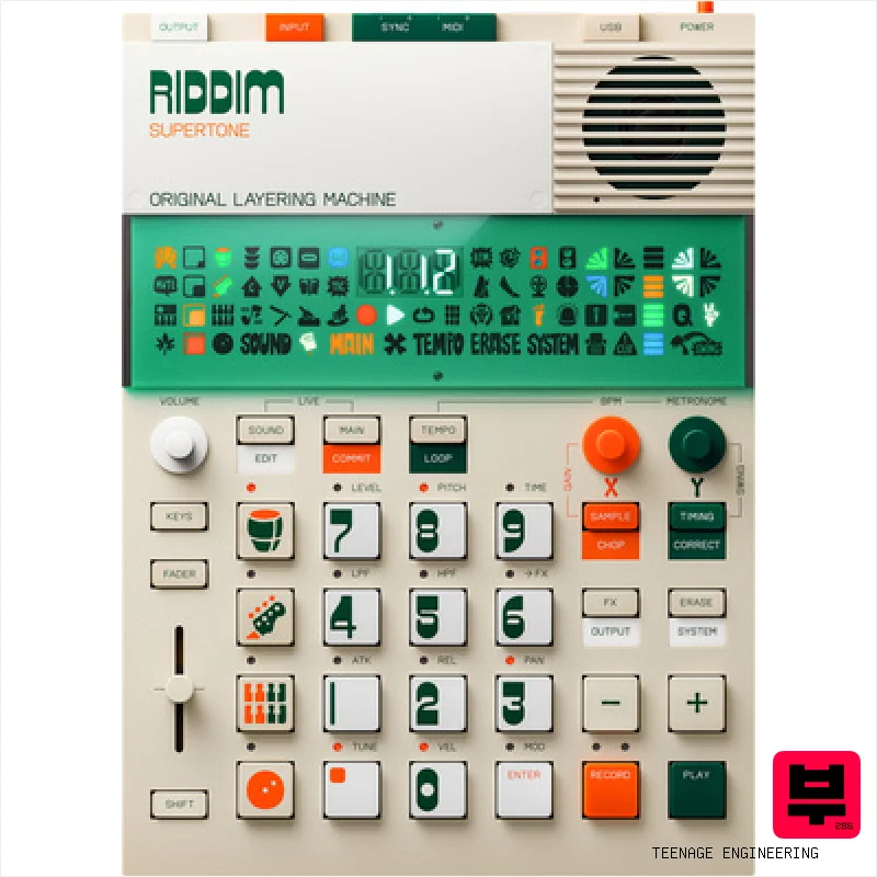 Teenage Engineering EP-40 Riddim Supertone - Samplers