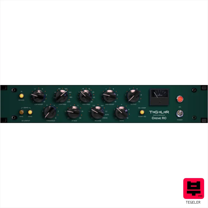Tegeler Creme RC Green - Compressors, Gates and De-essers