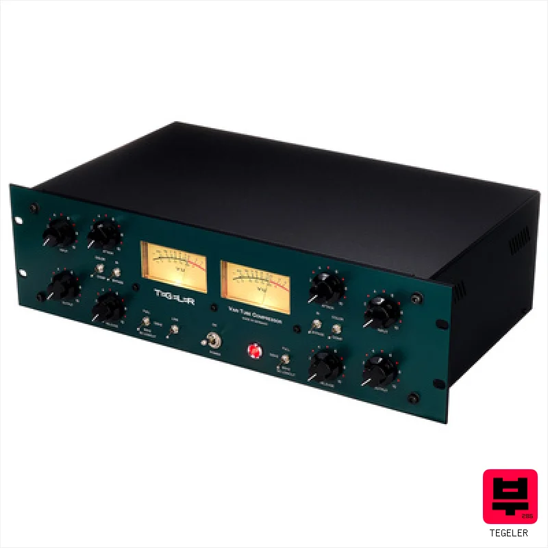 Tegeler Vari Tube Compressor VTC Green - Compressors, Gates and De-essers