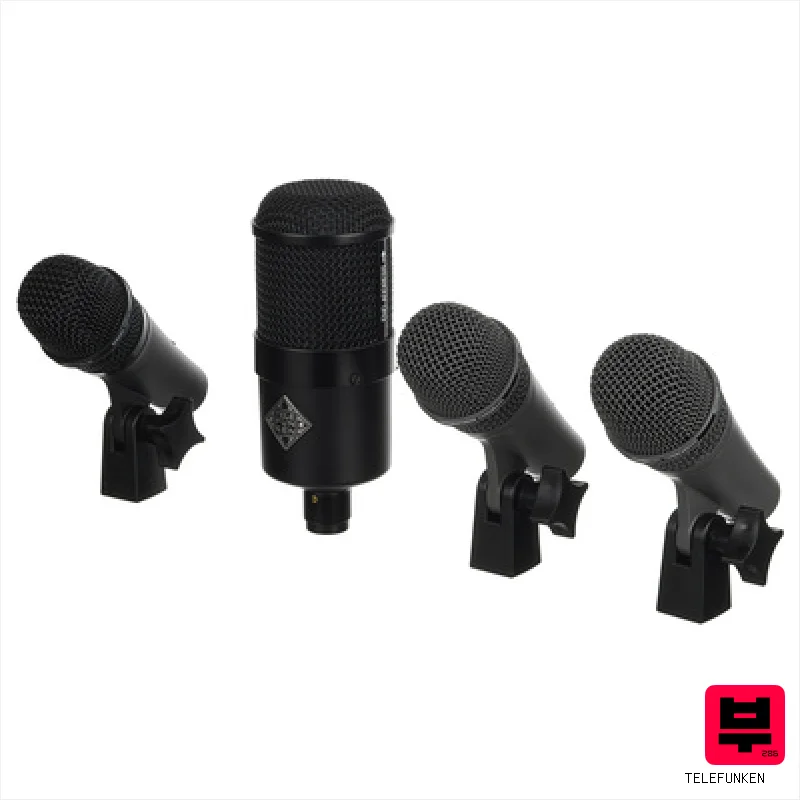 Telefunken DD4 Drum Pack - Microphone Sets for Drums