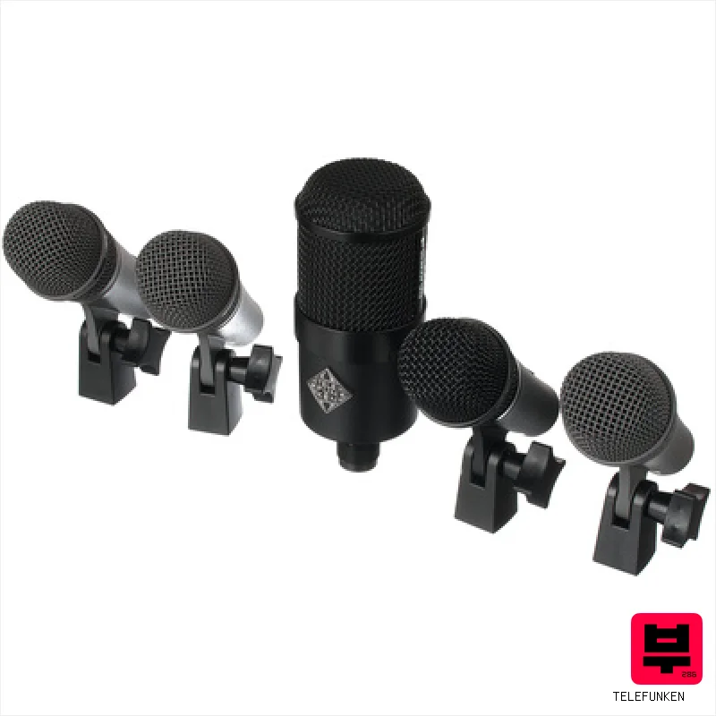 Telefunken DD5 Drum Pack - Microphone Bundles