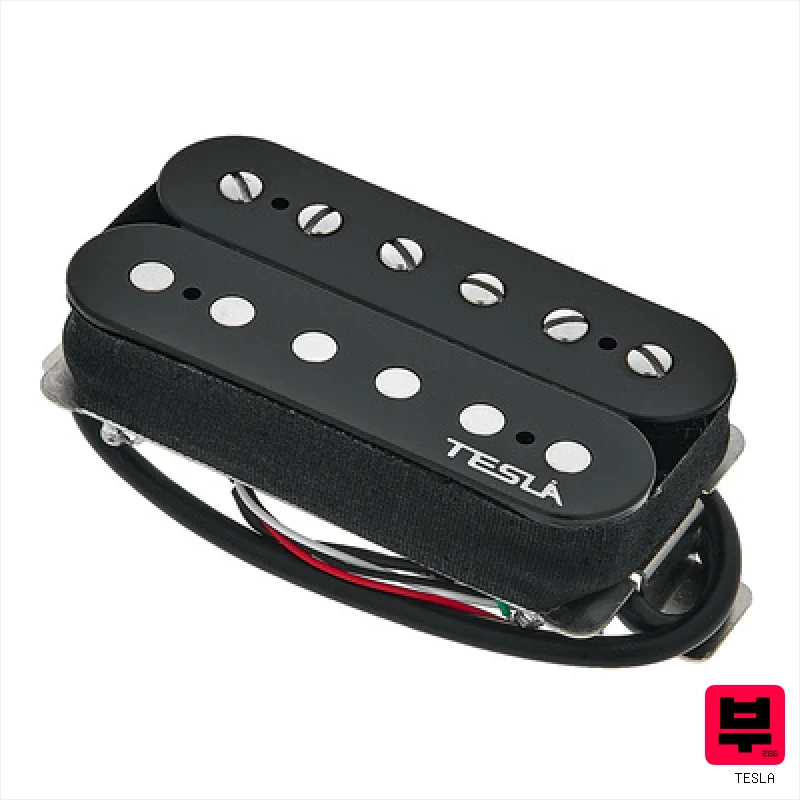 Tesla Opus-4 Neck BK - Humbucker Pickups