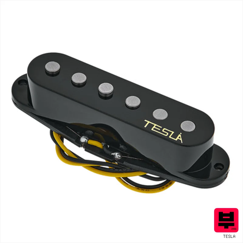 Tesla Plasma-1 Middle BK - Single Coil Pickups