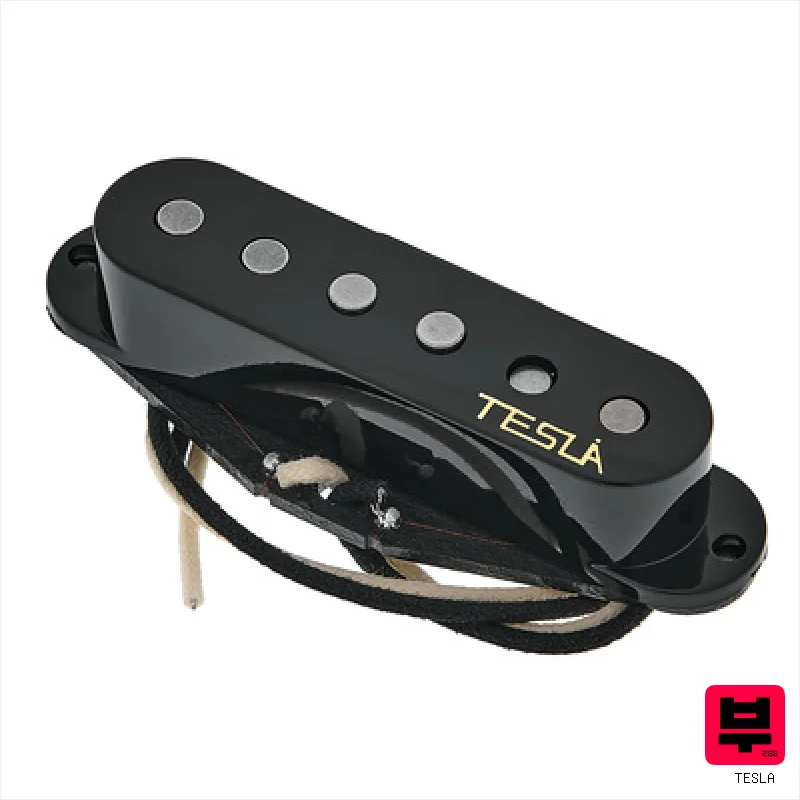 Tesla Time Machine 60's Middle BK - Single Coil Pickups