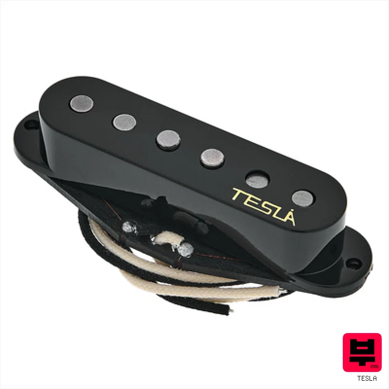 Tesla Time Machine 60's Neck BK - Single Coil Pickups