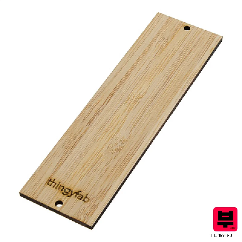 thingyfab Blank Panel 500 Bamboo - Professional Music Instrument Photo