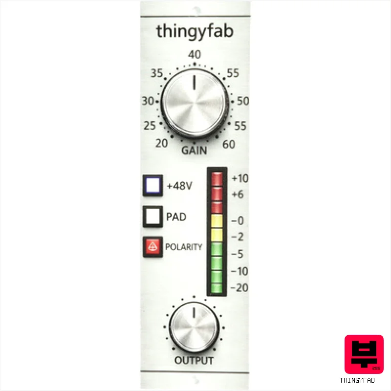 thingyfab Blank Panel 500 Preamp - Professional Music Instrument Photo