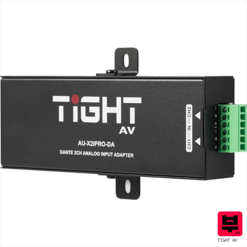 Tight AV Dante 2-channel Input Phoenix - Digital Converters