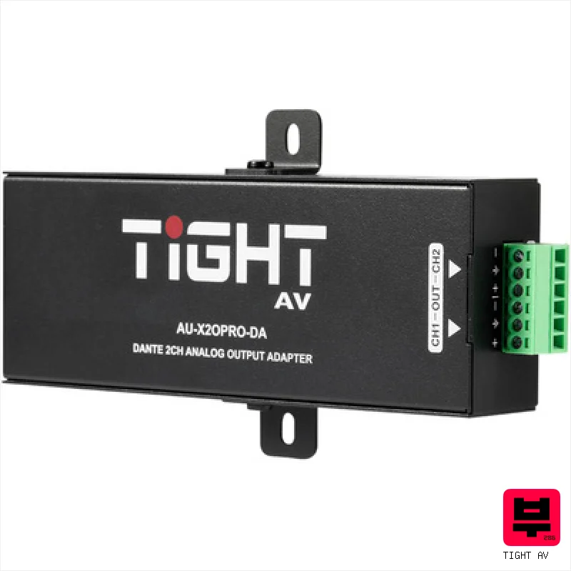 Tight AV Dante 2-channel Output Phoenix - Digital Converters