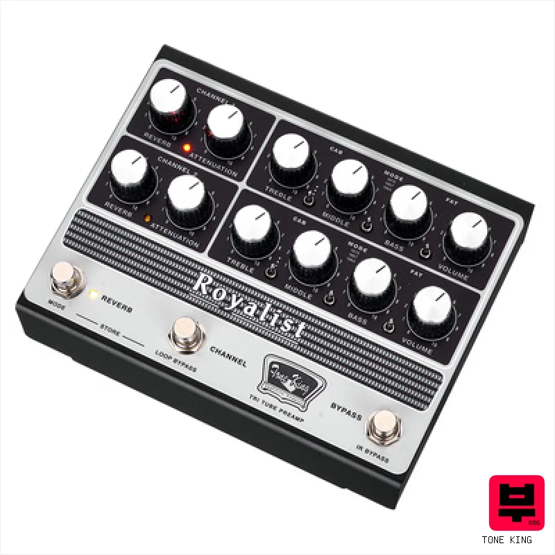 Tone King Royalist MKII Tri-Tube Preamp - Electric Guitar Preamps