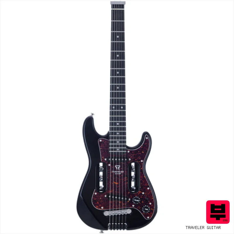 Traveler Guitar EG-2 Standard Gloss Black - Professional Music Instrument Photo