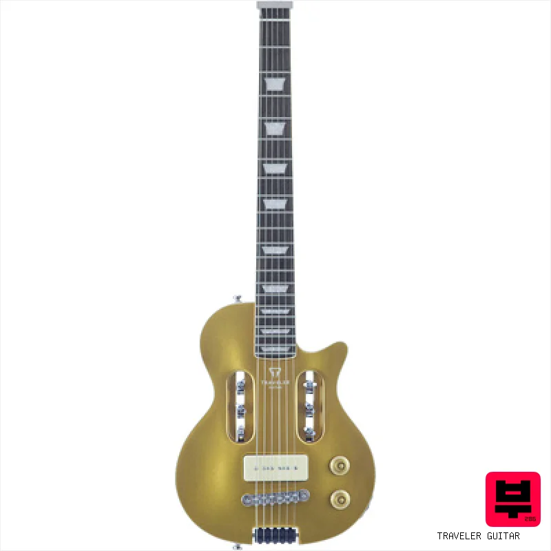 Traveler Guitar EG 1 Deluxe P90 Gold - Travel Guitars