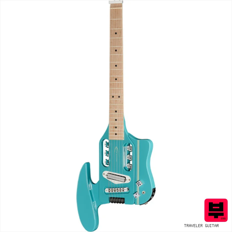 Traveler Guitar Speedster Deluxe Hot Rod Blue - Travel Guitars