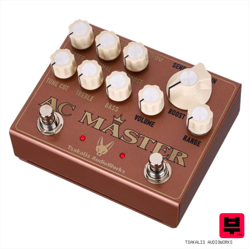 Tsakalis AudioWorks AC Master Overdrive and Boost - Distortion Pedals
